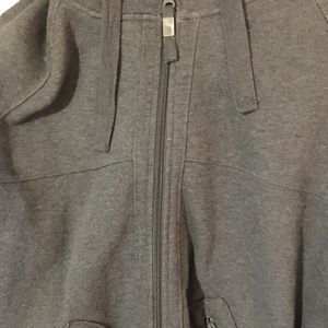 NWT grey cropped hoodie